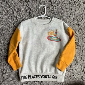 NWOT Dr. Seuss sweatshirt 4T